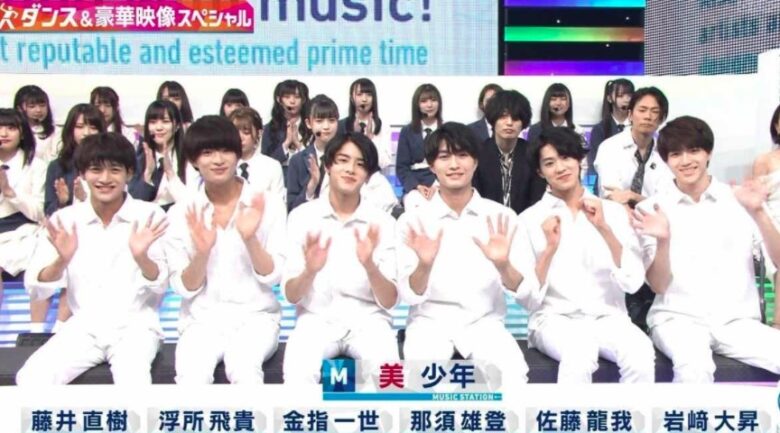 Mステに美少年出演