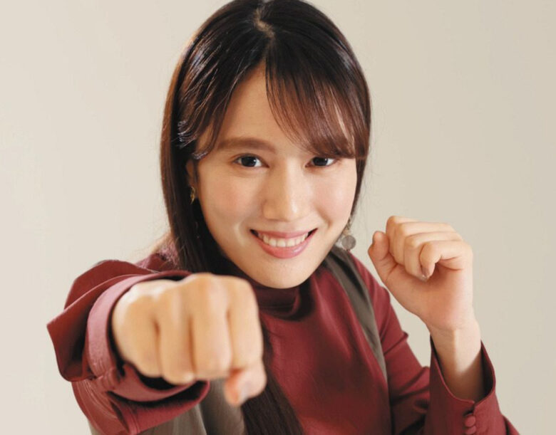 山本千尋のアクションシーン